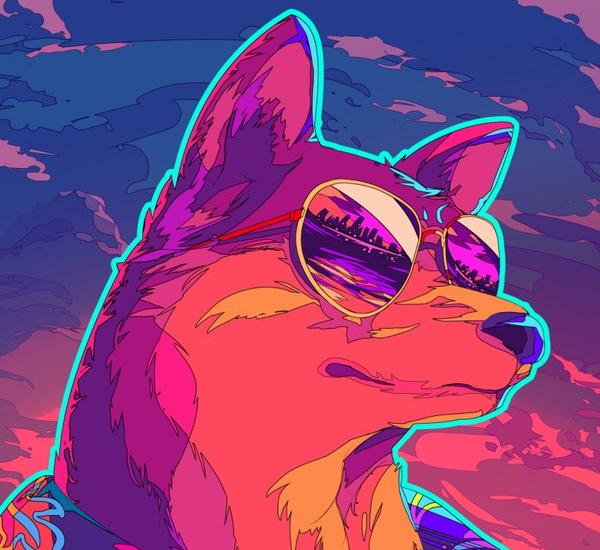 分享几张赛博朋克风格的头像，个人觉得蛮好看的